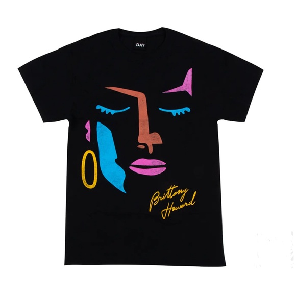 Daydreamer Tops - Day by Daydreamer Brittany Abstract Face Tee